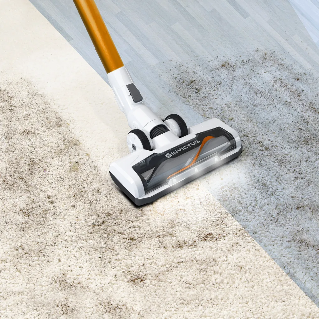 Genius Invictus X5 Akkustaubsauger (12 Teile) Beutelloser Und Kabelloser 2 In 1 Staubsauger Mit 180 Watt Saugleistung; A28088 – Bild 3