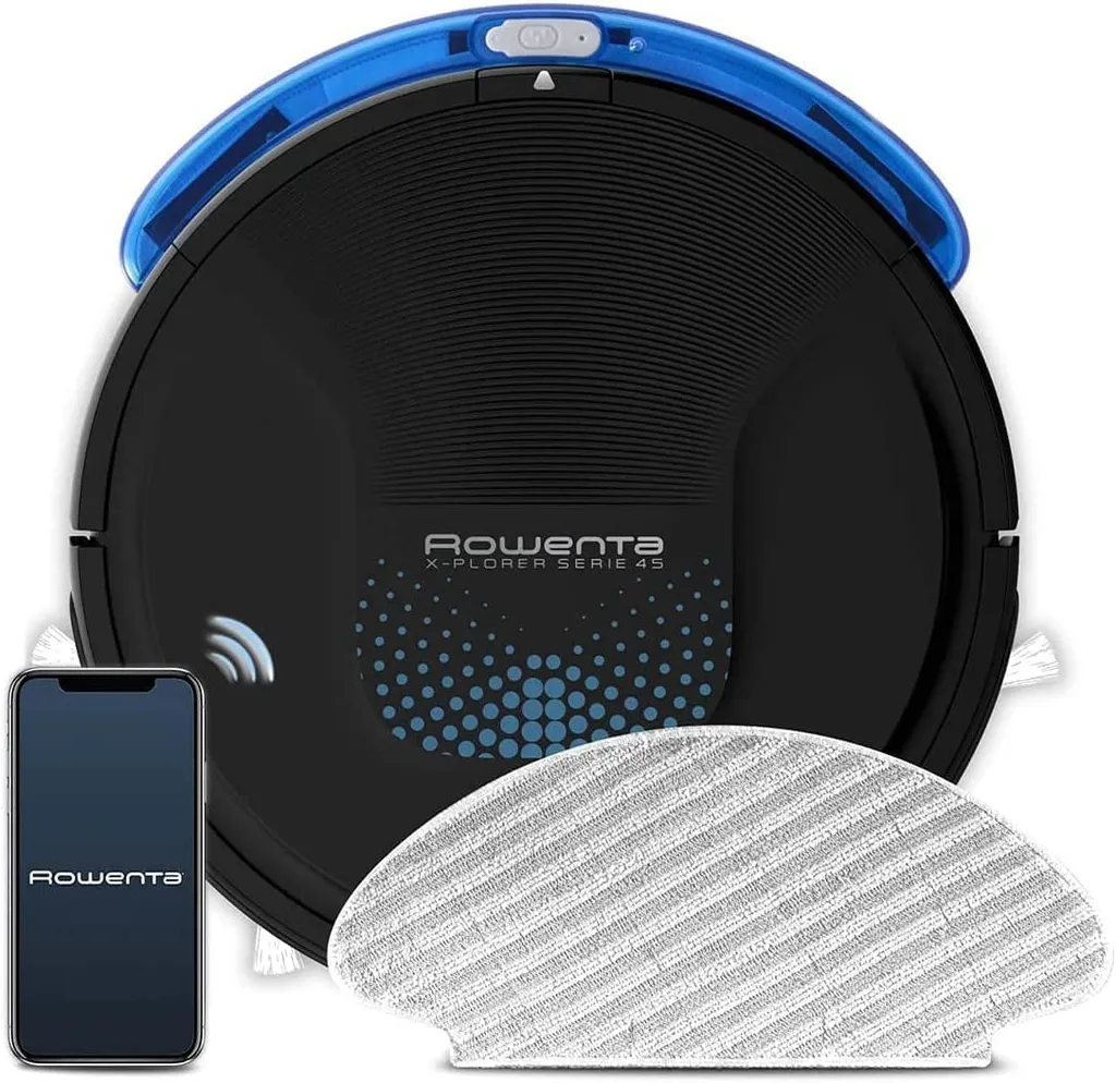 Rowenta X-Plorer Serie 45 Aqua RR8275, Beutellos, Schwarz, Rund, 0,44 L, 70 DB, 0,11 L – Bild 2