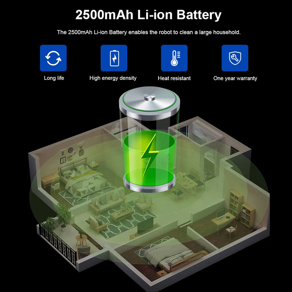 LIECTROUX C30B Automatischer Roboter-Staubsauger 5000Pa Starke Saugleistung Intelligente Dynamische Navigation APP-Fernbedienung Intelligentes Nasswischen Sprachsteuerung Kompatibel Mit Alexa Google Assistant – Bild 8