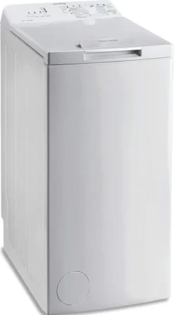 Privileg PWT L50300 DE/N Toplader Waschmaschine / 5 Kg / 1000 UpM/Turn&Go/Rapid Wash/Extra Waschen/Startzeitvorwahl/Wolle-Programm/Energy Saver/Mehrfachwasserschutz+, Weiß