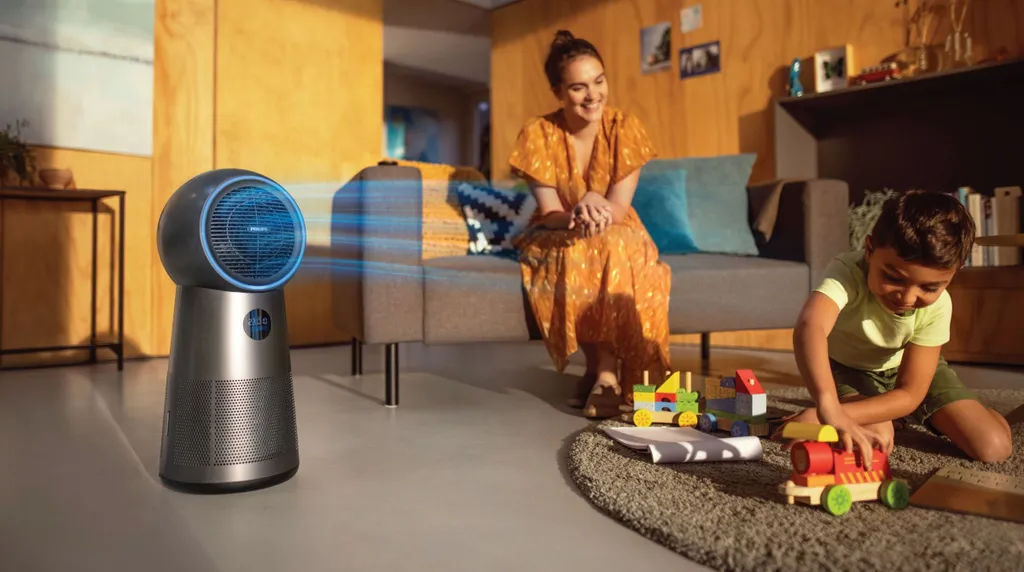 Philips Series 2000 3-in-1 Luftreiniger, Ventilator Und Heizlüfter – Heizt, Erfrischt Und Entfernt Viren, Staub Und Allergene In Räumen – Bild 6