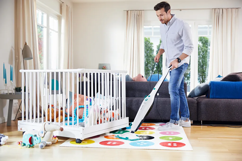 Leifheit Dampfreiniger CleanTenso Inkl. 2er Set Ersatz-Wischbezüge – Bild 6