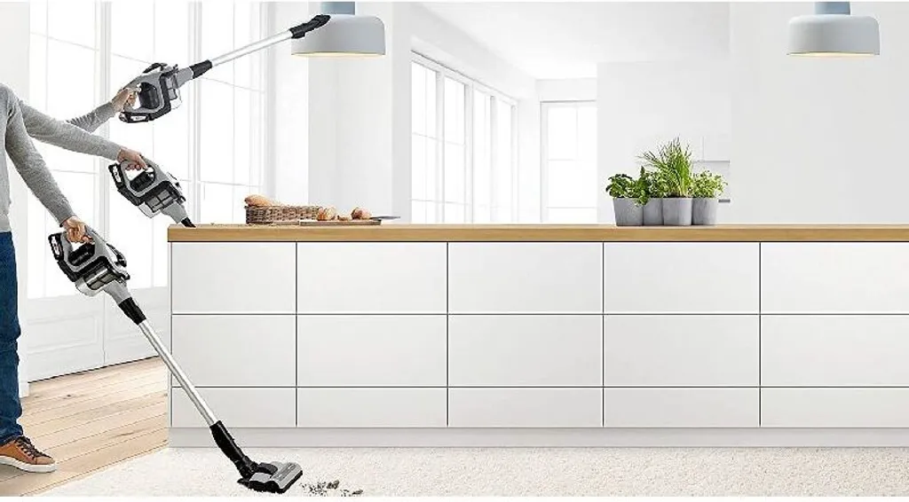 Bosch Akku-Staubsauger Serie 8 BCS812KA2 Beutellos 0,4 L Schwarz, Silber – Bild 4