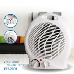 Heizlüfter 2000 Watt Heizung Überhitzungsschutz 3 Stufen Mobile Elektro-Heizung