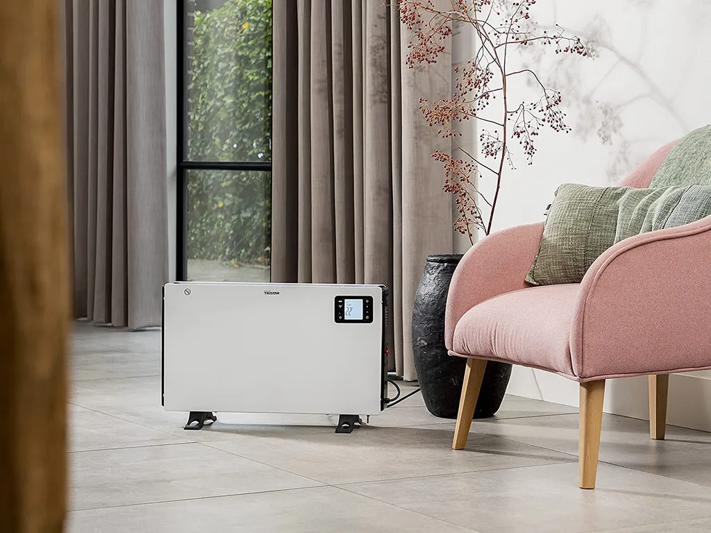 Tristar KA-5819, Elektrischer Konvektor-Raumheizer, 1,35 M, IP00, Indoor, Flur, Schwarz, Weiß – Bild 2