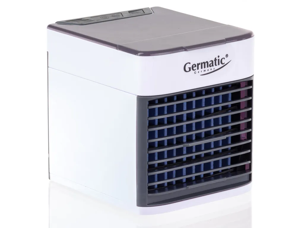 Cepewa Mini Klimaanlage,USB Stromanschluß,Luftkühler,7 LED Farbstufen – Bild 2