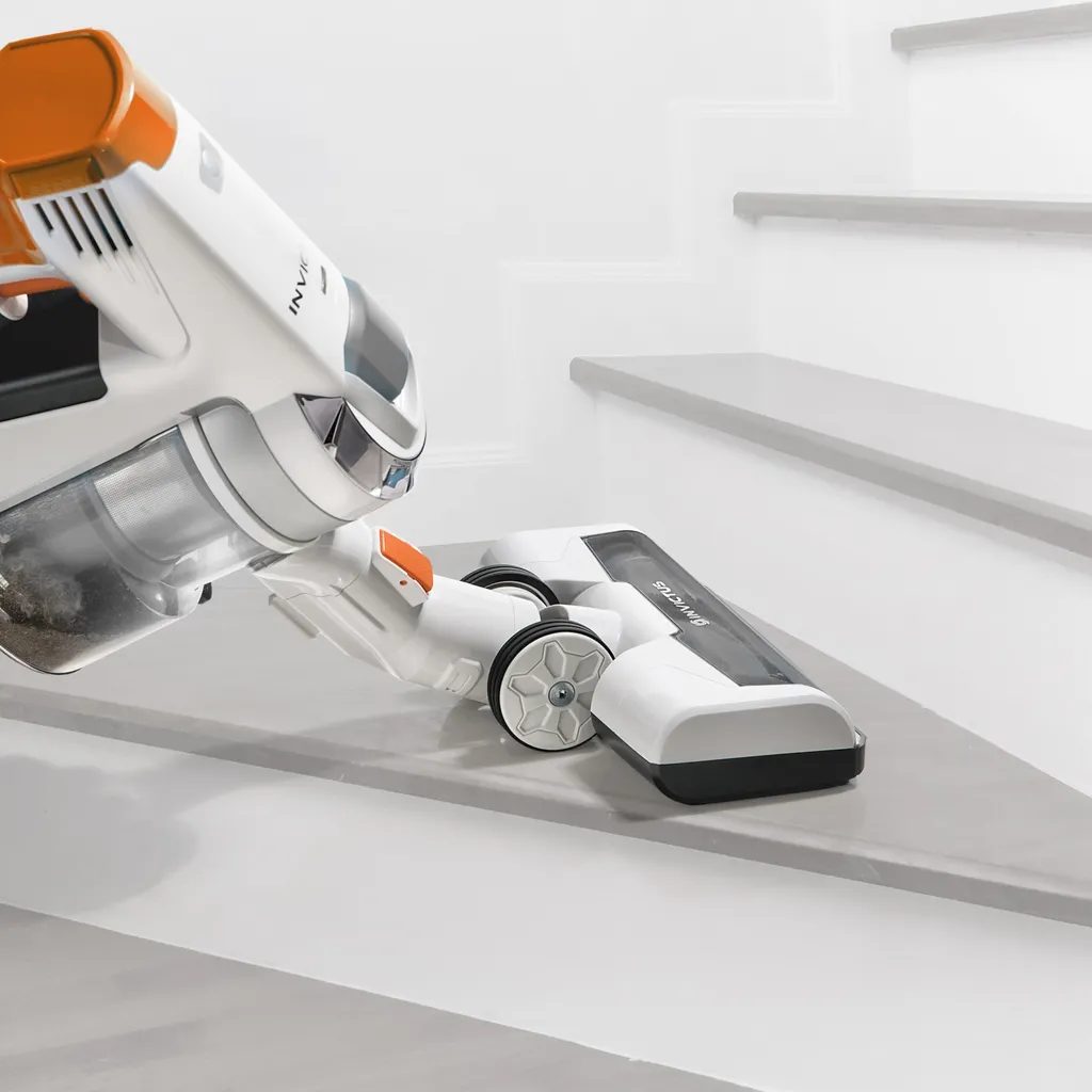 Genius Invictus X5 Akkustaubsauger (12 Teile) Beutelloser Und Kabelloser 2 In 1 Staubsauger Mit 180 Watt Saugleistung; A28088 – Bild 5