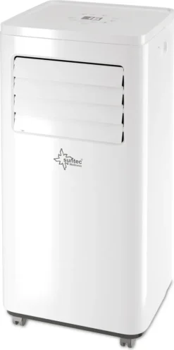 SUNTEC Mobiles Lokales Klimagerät Impuls 2.0 Eco | Für Räume Bis 60 M3 (25 M2) | Inkl. Abluftschlauch | Kühler Und Entfeuchter Mit ökologischem Kühlmittel R290 | 7.000 BTU/h, EEK A