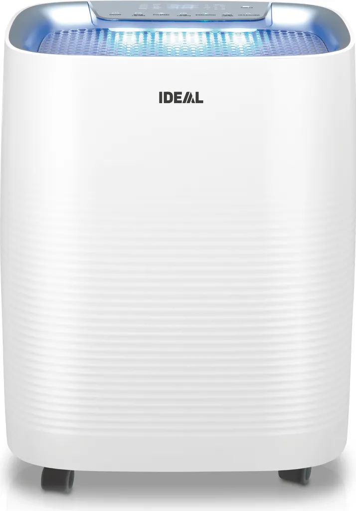 IDEAL (2in1) Luftreiniger Und Luftbefeuchter AP35H Mit HEPA Filter Und Geruchsfilter Für Saubere Und Optimal Befeuchtete Raumluft Bis 45m² Gegen Feinstaub, Pollen, Allergene, Bakterien - Für Zuhause