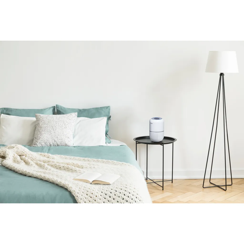 MEDION Luftreiniger Mit HEPA-Filter (H13) (reduziert Verunreinigungen Aerosole Pollen Staub Tierhaare, Bis Zu 34 M², Timer- Und Schlaffunktion, Luftqualitätsanzeige, Touch, 35 Watt, MD 19778) – Bild 7