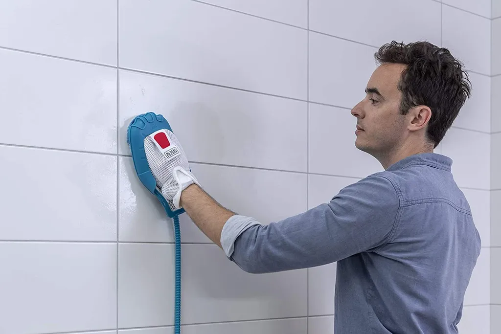 Black & Decker FSMH1321JSM, Tragbarer Dampfreiniger, 0,5 L, Türkis, Weiß, 6 M, 1300 W, Harter Boden – Bild 9