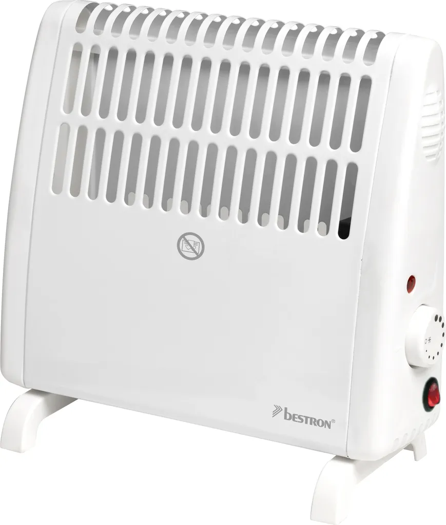 Bestron Elektrischer Frostwächter, Frostschutzgerät Mit Variablen Thermostat Und Abschaltautomatik, IP24 Schutzklasse, Auch Geeignet Für Garagen, Wohnwagen, Geräte- & Gartenhaus, 400 Watt, Farbe: Weiß