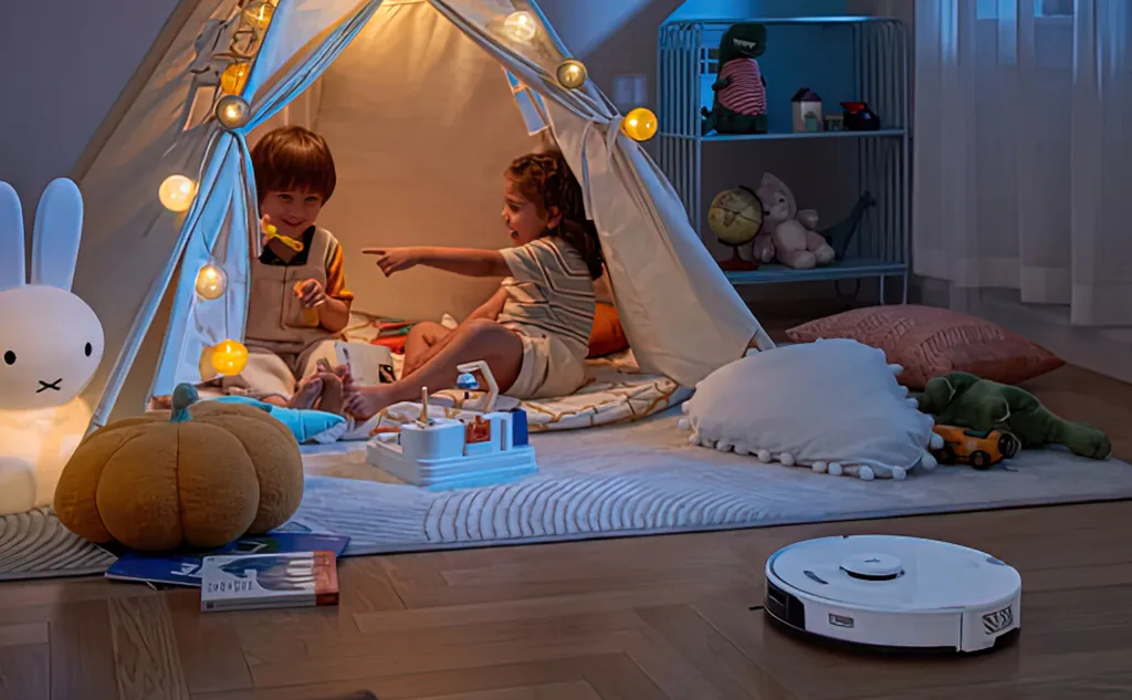 Roborock S7 Pro Ultra Sonic Staubsauger Roboter Mit Empty Wash Fill Dock Absaugstation 5100Pa Selbstwaschend Selbstauffüllend Selbstentleerend LiDAR APP Weiß (Upgrade Von Roborock S7,VS S7 MaxV Ultra/S8 Pro Ultra) – Bild 13