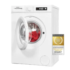 Exquisit Waschmaschine WA7014-060D Weiss | 7 Kg Fassungsvermögen | Weiß