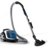 Philips PowerPro Compact Beutelloser Staubsauger, Allergiefilter, 99.9 % Staubaufnahme, 900 W, Weiß (FC9332/09)