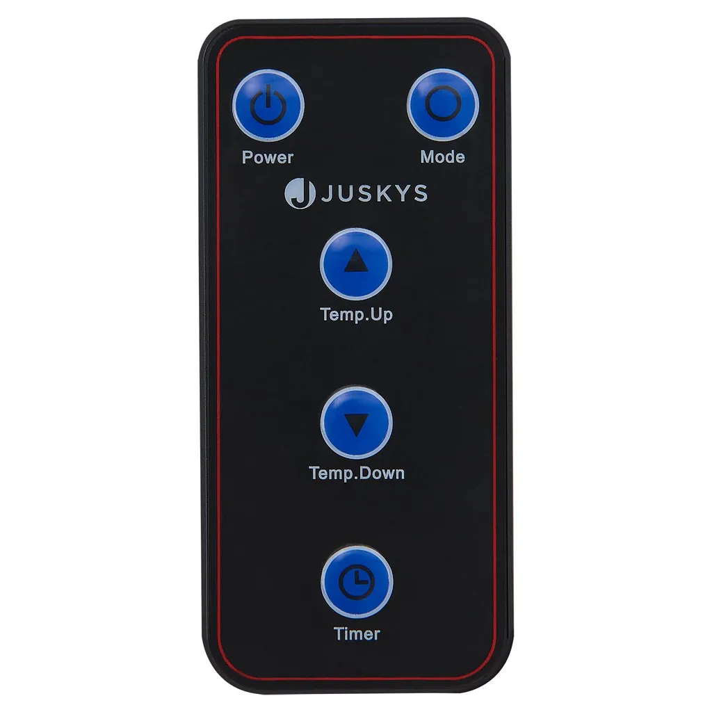 Juskys Elektroheizung Ölradiator 2500 Watt - Heizung Elektrisch Mit 3 Stufen, Thermostat, 12 H-Timer & Überhitzungsschutz - Radiator Schwarz – Bild 15