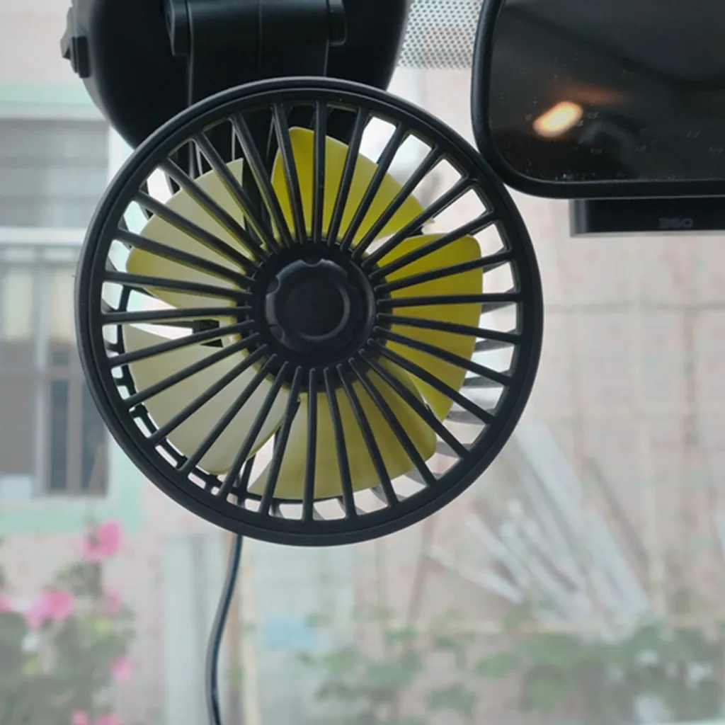 Auto KFZ Ventilator 12V Auto Kfz Lüfter Singlelüfter Auto Klimaanlage Fan Kühler Kühlluftventilator – Bild 4
