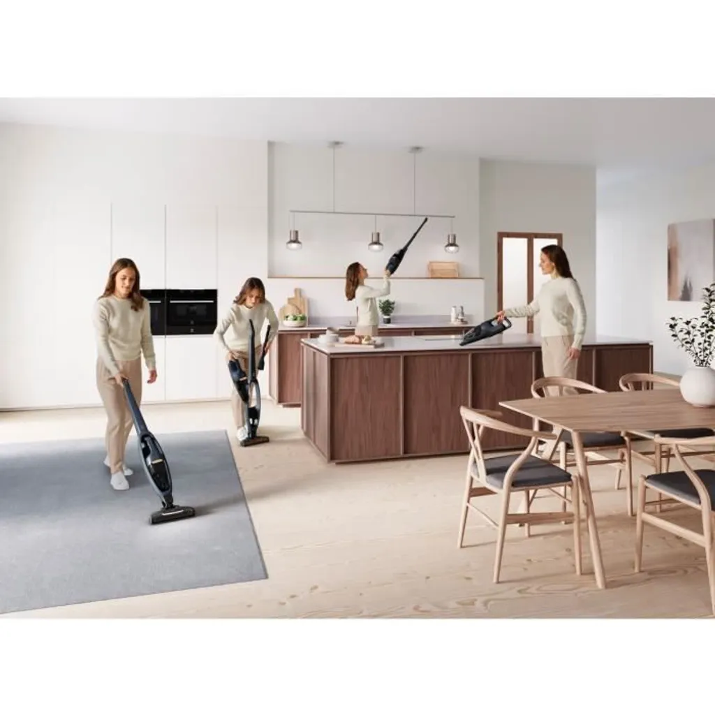 ELECTROLUX WQ61-46DB - Schnurloser 3-in-1-Staubsauger 4 Zubehör - Filtration 99,9% - Motorbürste Für Alle Böden Mit LED – Bild 4
