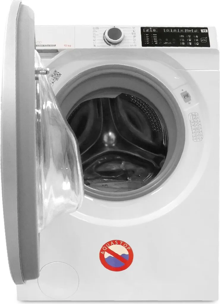 HOOVER Waschmaschine Frontlader HWQ 610AMBS/1-S 10kg 1600 U/min – Bild 6