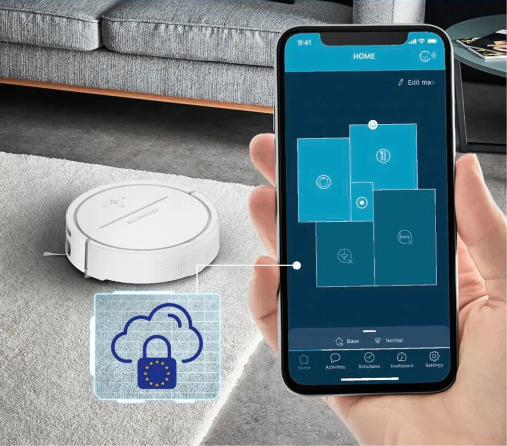 Rowenta RR7447 Xplorer S60 Allergy Connect Nass-Trocken-Saugroboter Weiß 65 DB – Bild 10