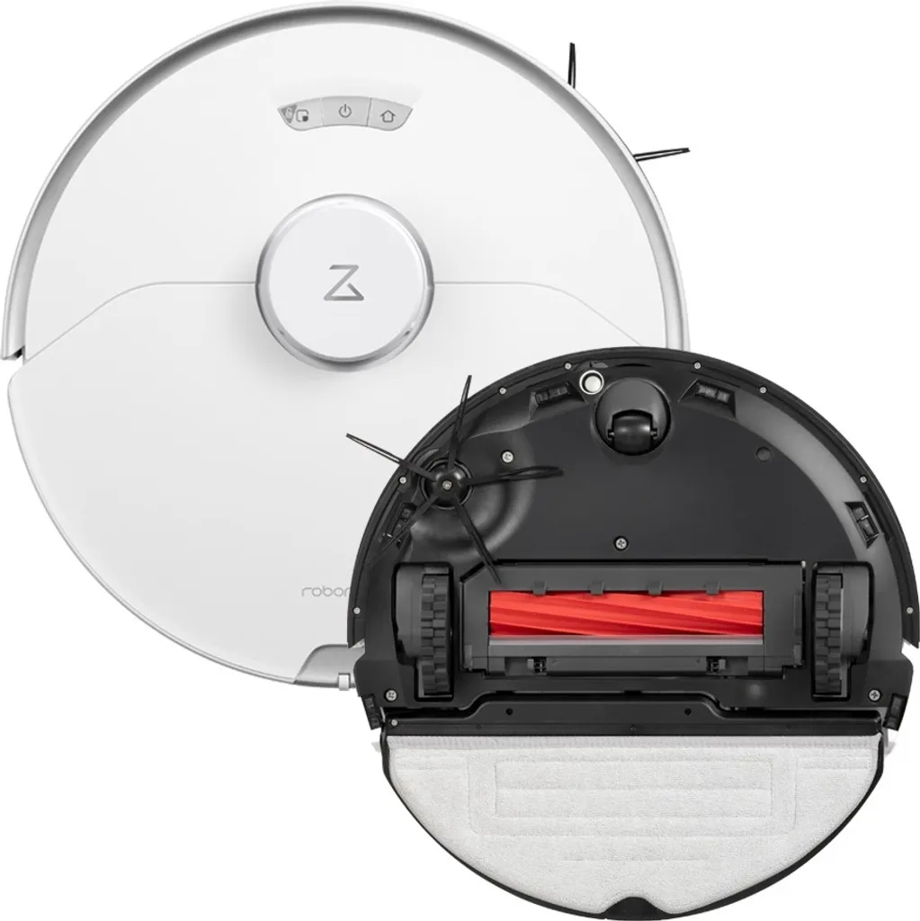 Roborock S7 Pro Ultra Sonic Staubsauger Roboter Mit Empty Wash Fill Dock Absaugstation 5100Pa Selbstwaschend Selbstauffüllend Selbstentleerend LiDAR APP Weiß (Upgrade Von Roborock S7,VS S7 MaxV Ultra/S8 Pro Ultra) – Bild 2