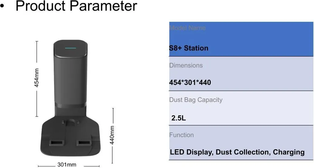 Midea S8+ Saugroboter 5200mAh Bl | 714307 Mit Behälterstation – Bild 6