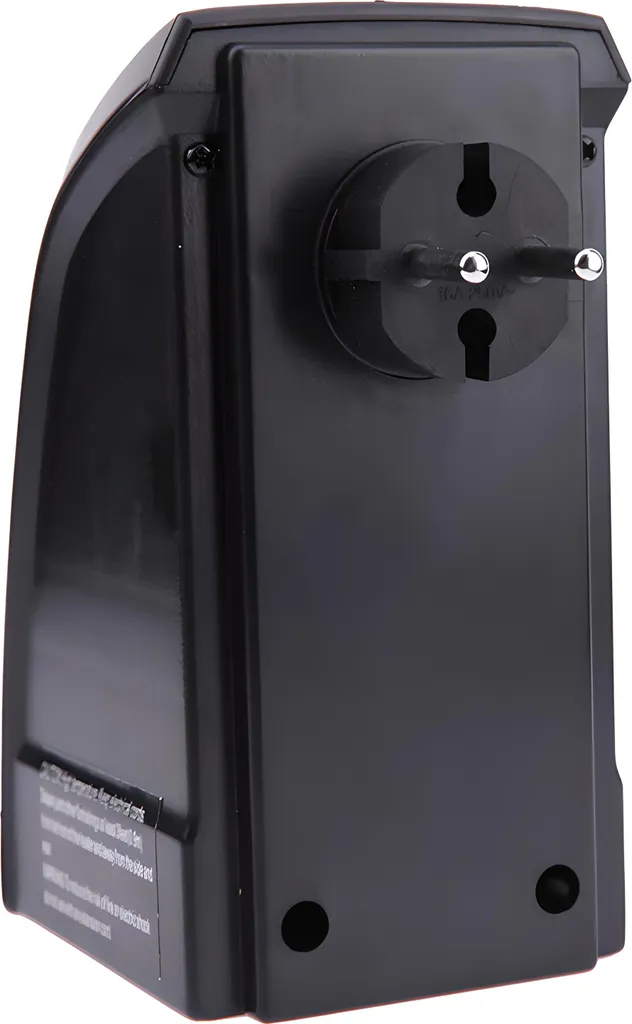 350W Steckdosen Heizlüfter Mini Heizung Elektroheizer Keramik Heizgerät Energiesparend Lufterhitzer Plug Heater Energie Sparen 220V Schwarz Retoo – Bild 3