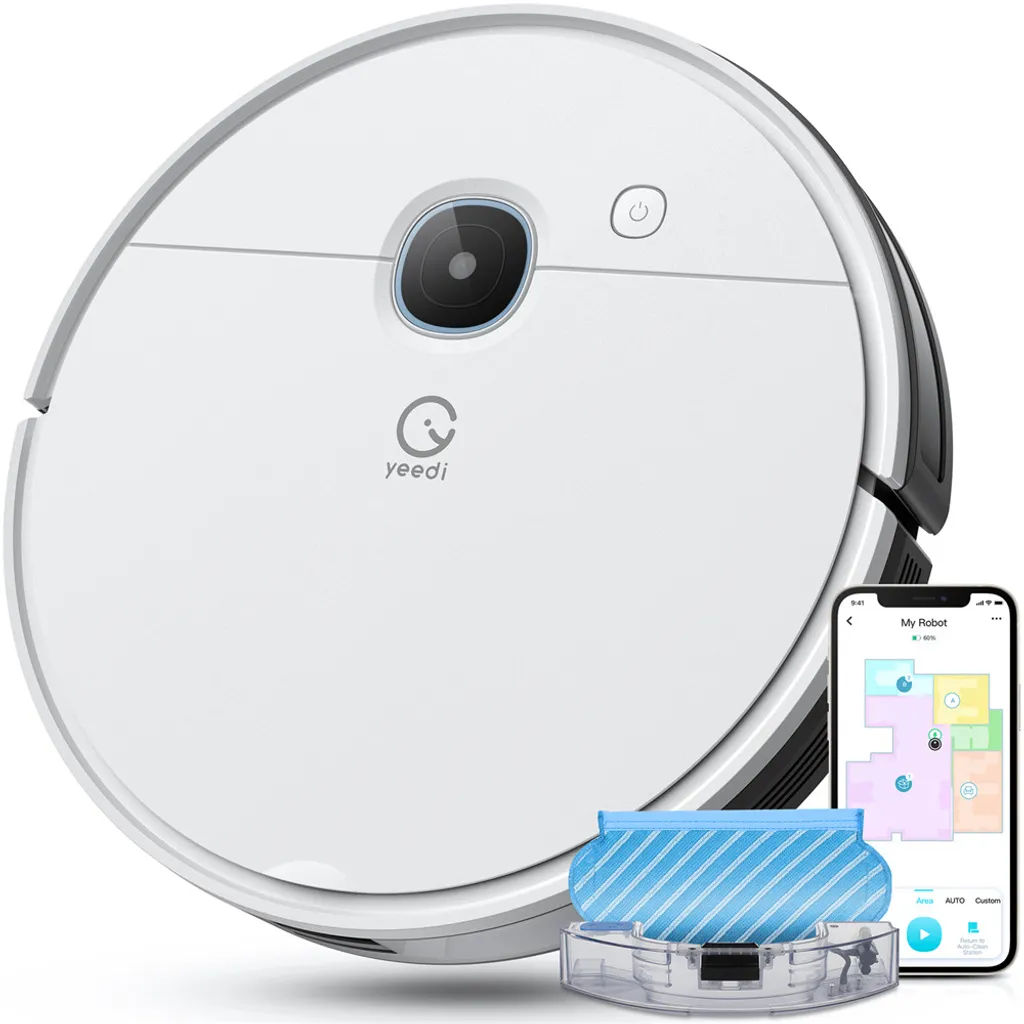 Yeedi Vac Max Saugroboter Mit Wischfunktion 3000Pa Teppicherkennung Staubsauger Roboter – Bild 2