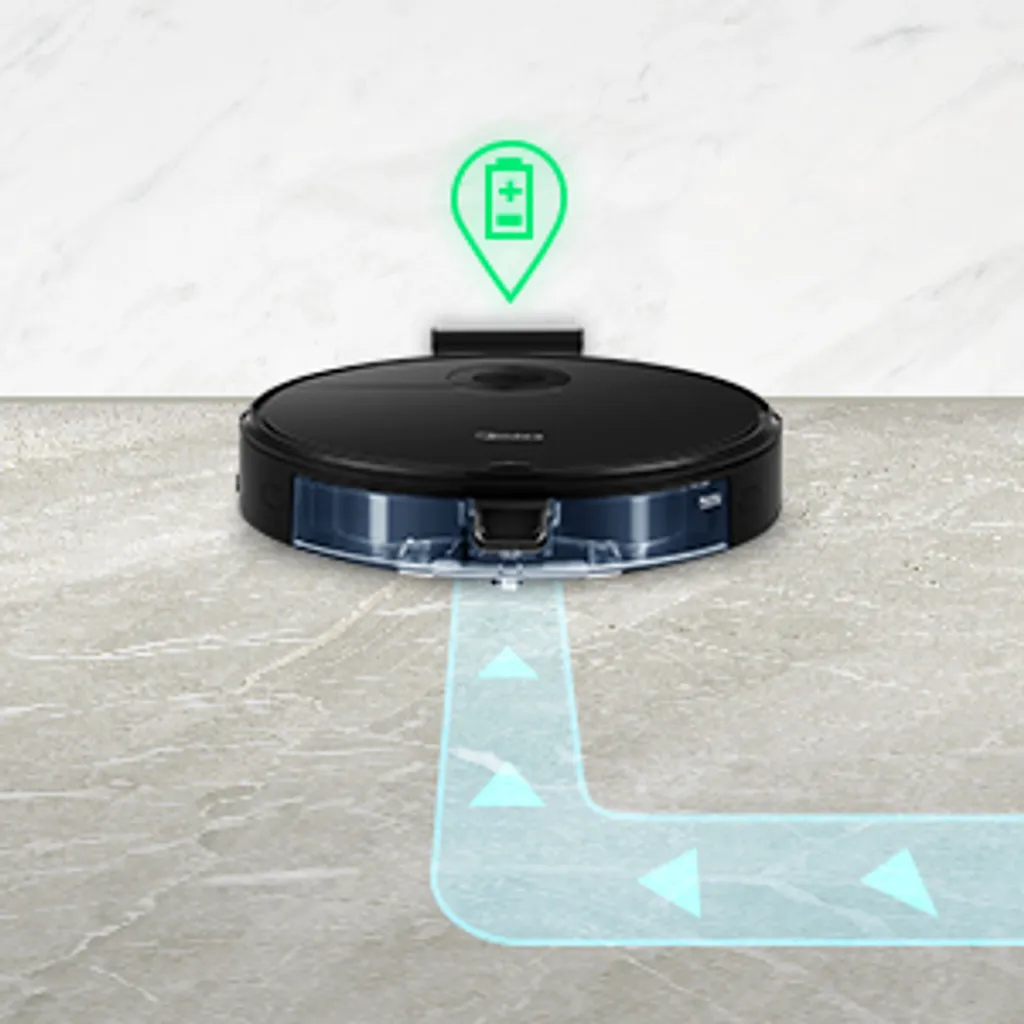 Midea Saugroboter Roboterstaubsauger Wet & Dry APP-fähig 4000Pa Saugkraft VCR09B – Bild 8