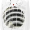 Bestron Heizlüfter Mit 2 Leistungsstufen, Inkl. Umkippsicherung & Überhitzungsschutz, Für Räume Bis Zu 20m², 2000 Watt, Farbe: Weiß