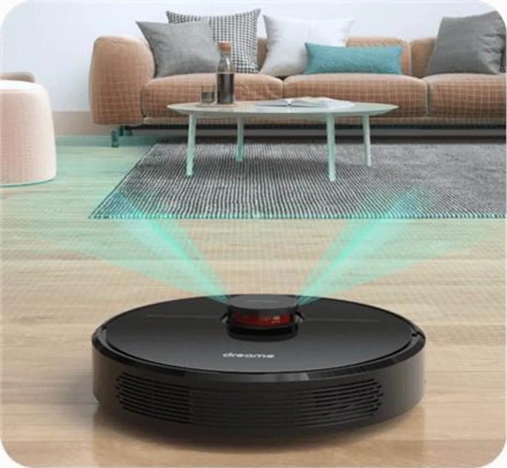 Dreame Saugroboter D9 Pro Wet&Dry, Betriebszeit (max.) 150 Min, 5200 MAh, Schwarz – Bild 5