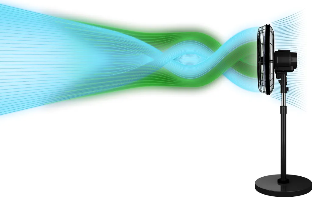 Standventilator Airos Eco Silent Mit Fernbedienung – Bild 7