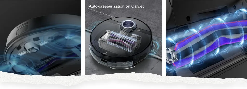 Midea S8+ Saugroboter 5200mAh Bl | 714307 Mit Behälterstation – Bild 7