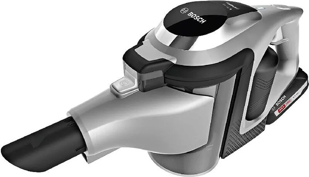 Bosch Akku-Staubsauger Serie 8 BCS812KA2 Beutellos 0,4 L Schwarz, Silber – Bild 6