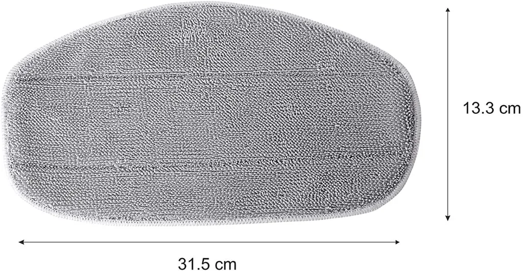 5 Ersatzpads Für Dampfreiniger , Dampfbesen Wischbezug Für Eine Porentiefe Reinigung, Dampfmop Ersatz Mit Klettunterseite – Bild 6