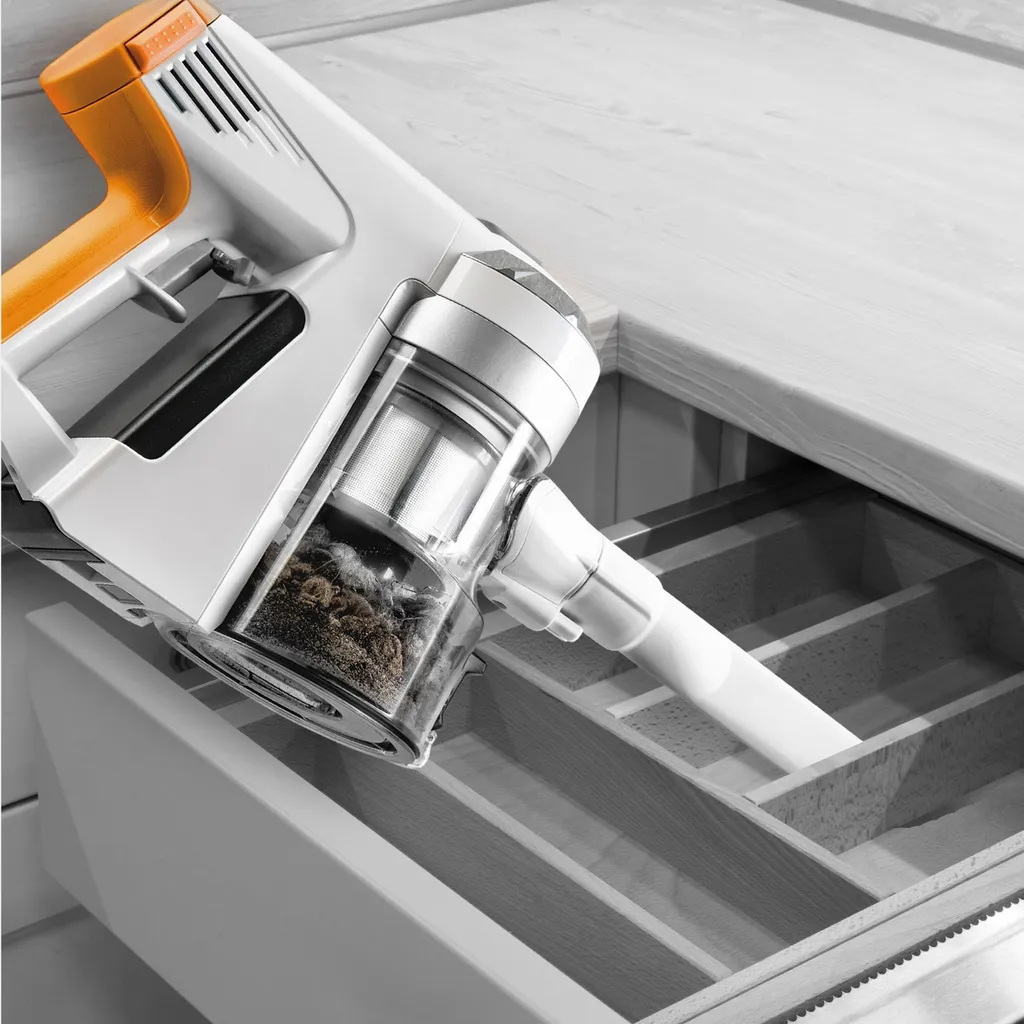 Genius Invictus X5 Akkustaubsauger (12 Teile) Beutelloser Und Kabelloser 2 In 1 Staubsauger Mit 180 Watt Saugleistung; A28088 – Bild 7