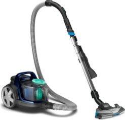 Philips Staubsauger PowerPro Active FC9556/09 Ohne Beutel, Leistung 750 W, Staubkapazität 1,5 L, Blau