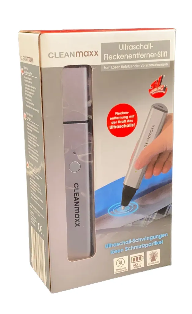 Ultraschallreiniger Stift Fleckenentferner – Bild 2