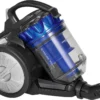 ProfiCare Bodenstaubsauger PC-BS 3040, Eco-Cyclon Twin-Spin Bodenstaubsauger, Beutellose Filtertechnik, 4-Fach Mikrofiltersystem, HEPA-Filter, Edelstahl-Teleskoprohr (höhenverstellbar), Extra Großer Aktionsradius (8,3 M), 700 Watt, Blau-schwarz