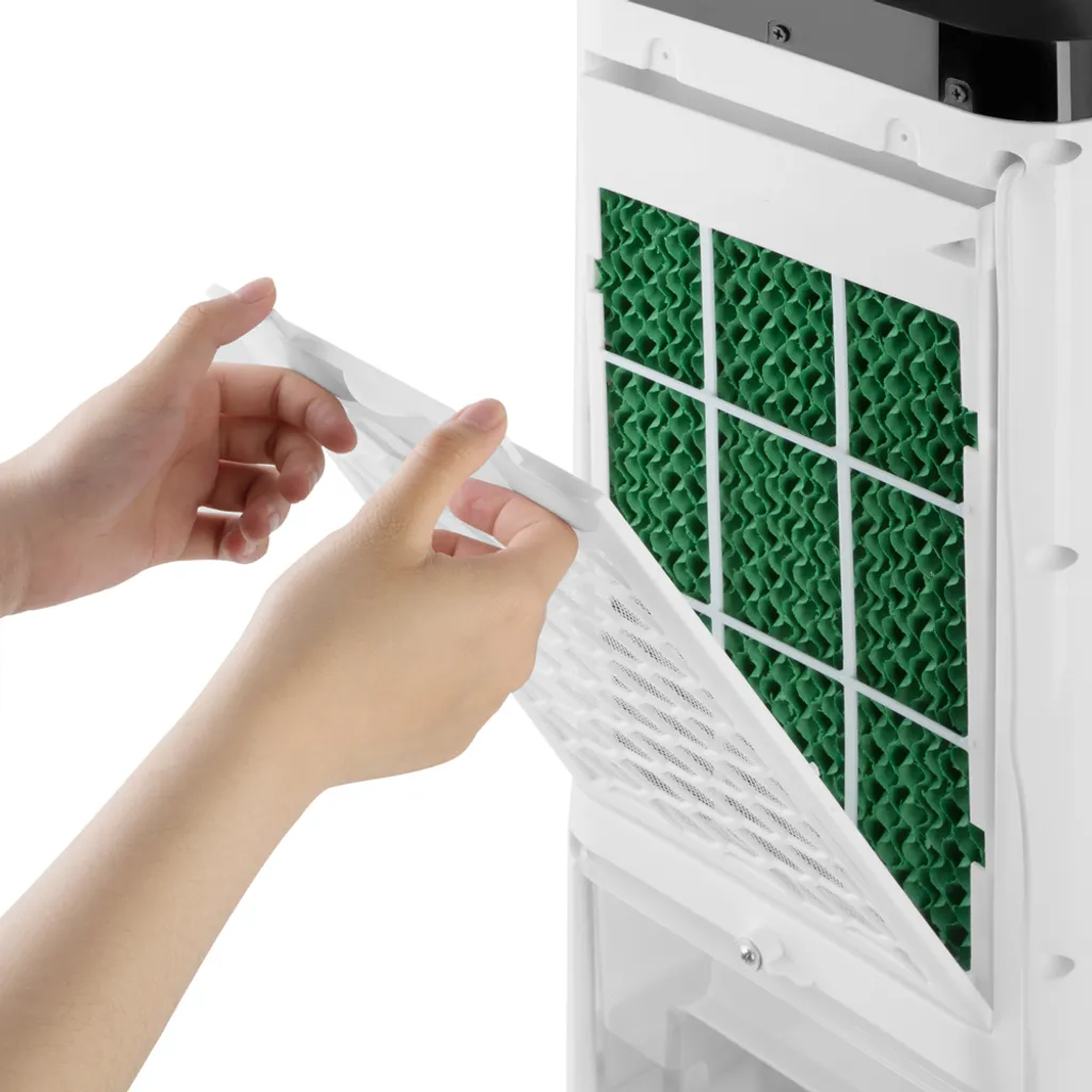 Monzana Luftkühler MZ401 3in1 4l Inkl 3 Stufen Ventilator Luftkühler Luftbefeuchter Ionisator Aircooler Klimagerät – Bild 6