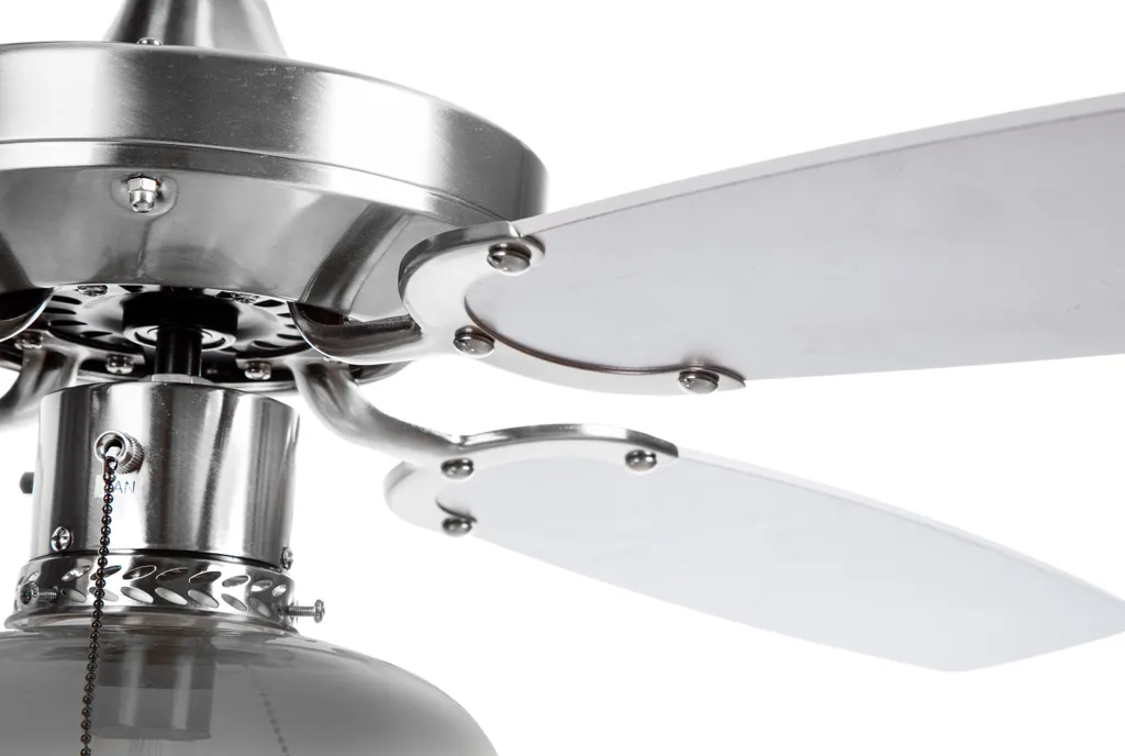 Nino Leuchten Deckenventilator FRANCO 4 MDF-Blätter, Vertstellbar, 68050101 – Bild 3