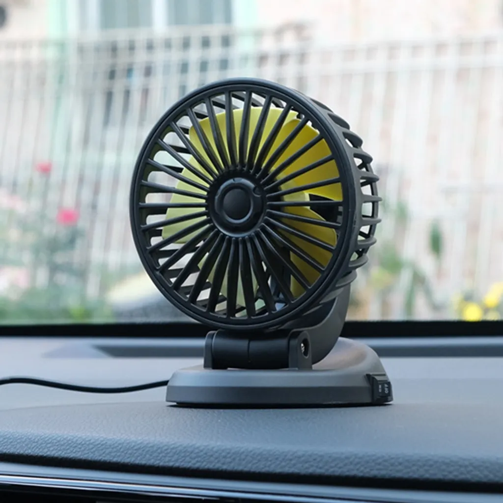 Auto KFZ Ventilator 12V Auto Kfz Lüfter Singlelüfter Auto Klimaanlage Fan Kühler Kühlluftventilator – Bild 5