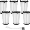 Set Mit 6 Filtern Für AEG CX7 CX7-2 Staubsauger Für Alle Modelle, Ersatz Hepa Filter Ersatzfilter Und 1 Reinigungsbürste