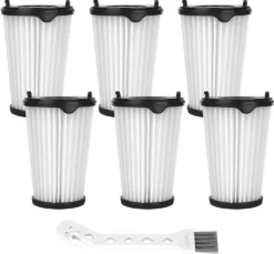 Set Mit 6 Filtern Für AEG CX7 CX7-2 Staubsauger Für Alle Modelle, Ersatz Hepa Filter Ersatzfilter Und 1 Reinigungsbürste