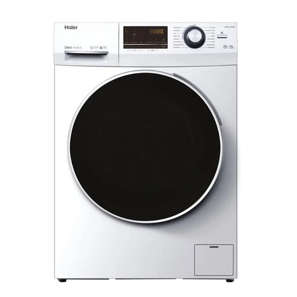 Haier HW80-B16636N Waschmaschine 8kg 1.600 (U/min) Direct Motion Motor Vollwasserschutz