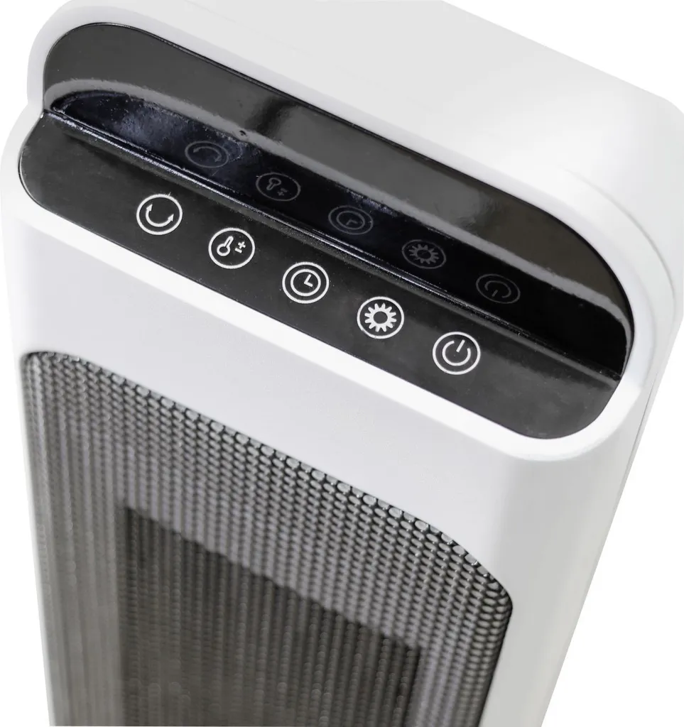 Rowi Keramik-Turmheizlüfter HKT 2000/2/1 ODF, Display Fernbedienung – Bild 2