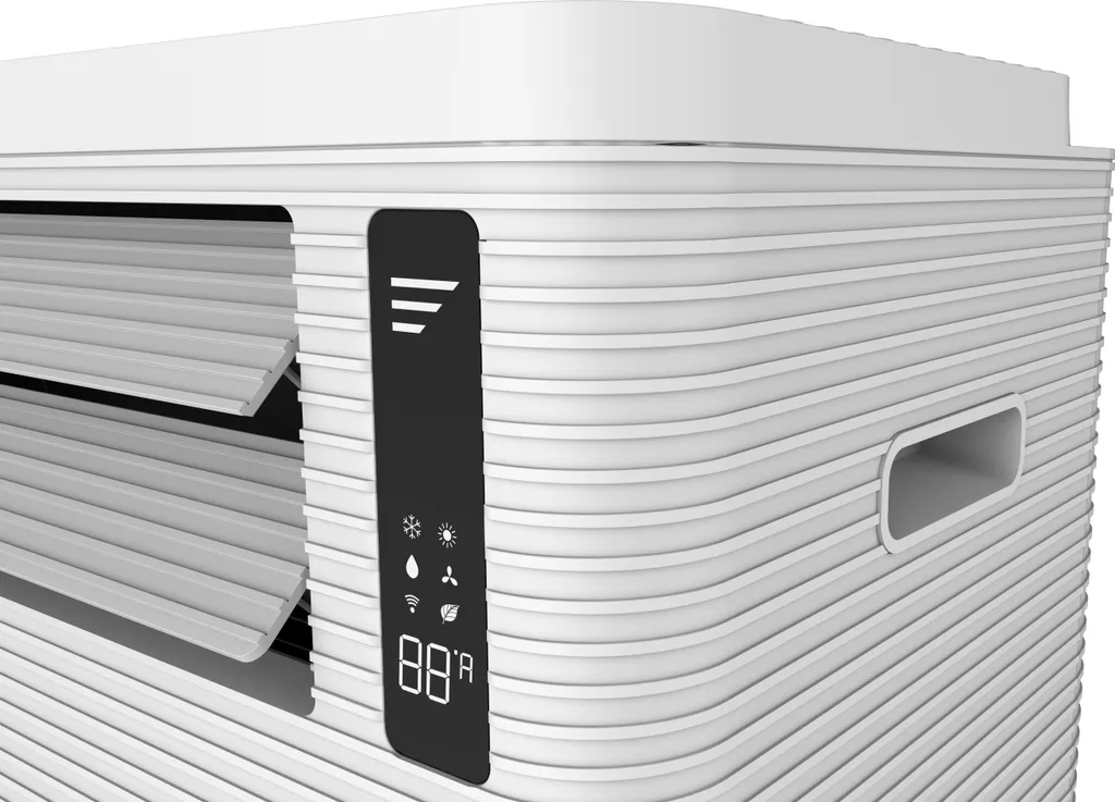 CHiQ 3-in-1 Mobile Klimaanlage CPC07PAP012B Weiß/grau Mit 7000 BTU / 2,02 KW, Für Ca. 25 M², 320 M³ Pro Stunde, Auto Air Swing Funktion – Bild 5