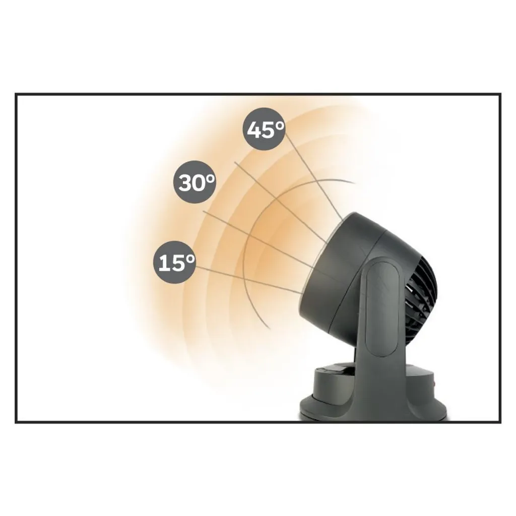 HONEYWELL Heizlüfter 1600W B.20m² 3St Osz Thermost Kipp/Überhitzs. Sw HHF565BE4 – Bild 4