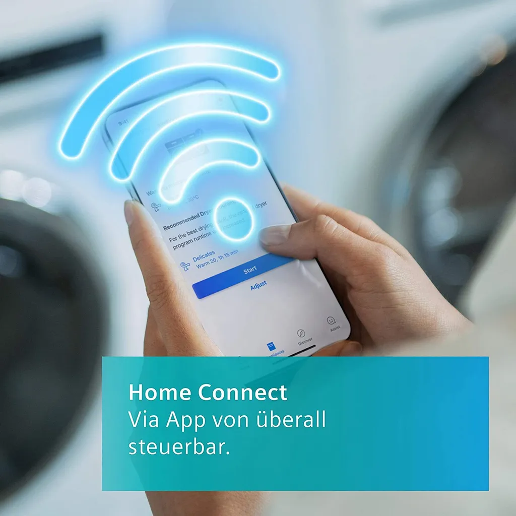 Siemens WM14VE43 IQ800 Waschmaschine / 9kg / A / 1400 U/min / I-Dos-Dosierung / Smart Home Kompatibel Via Home Connect / AntiFlecken-System – Bild 8