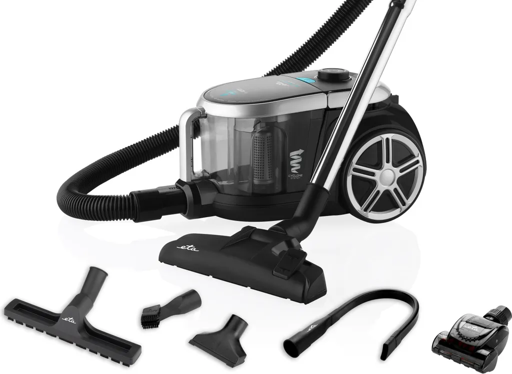 Bodenstaubsauger Ohne Beutel ETA Stormy Car Artikel-Nr.: ETA151790010 Beutelloser Staubsauger Mit Sparsamem ECO-Motor, Hoher Saugleistung Und Qualitätsfilterung. Umfangreiches Zubehör Inklusive.